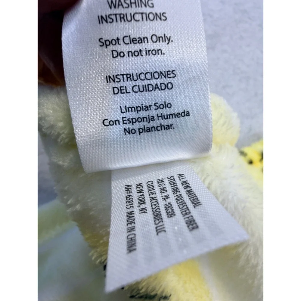Disney Baby Winnie the Pooh Lovey Security Blanket Plush Teether Yellow 10